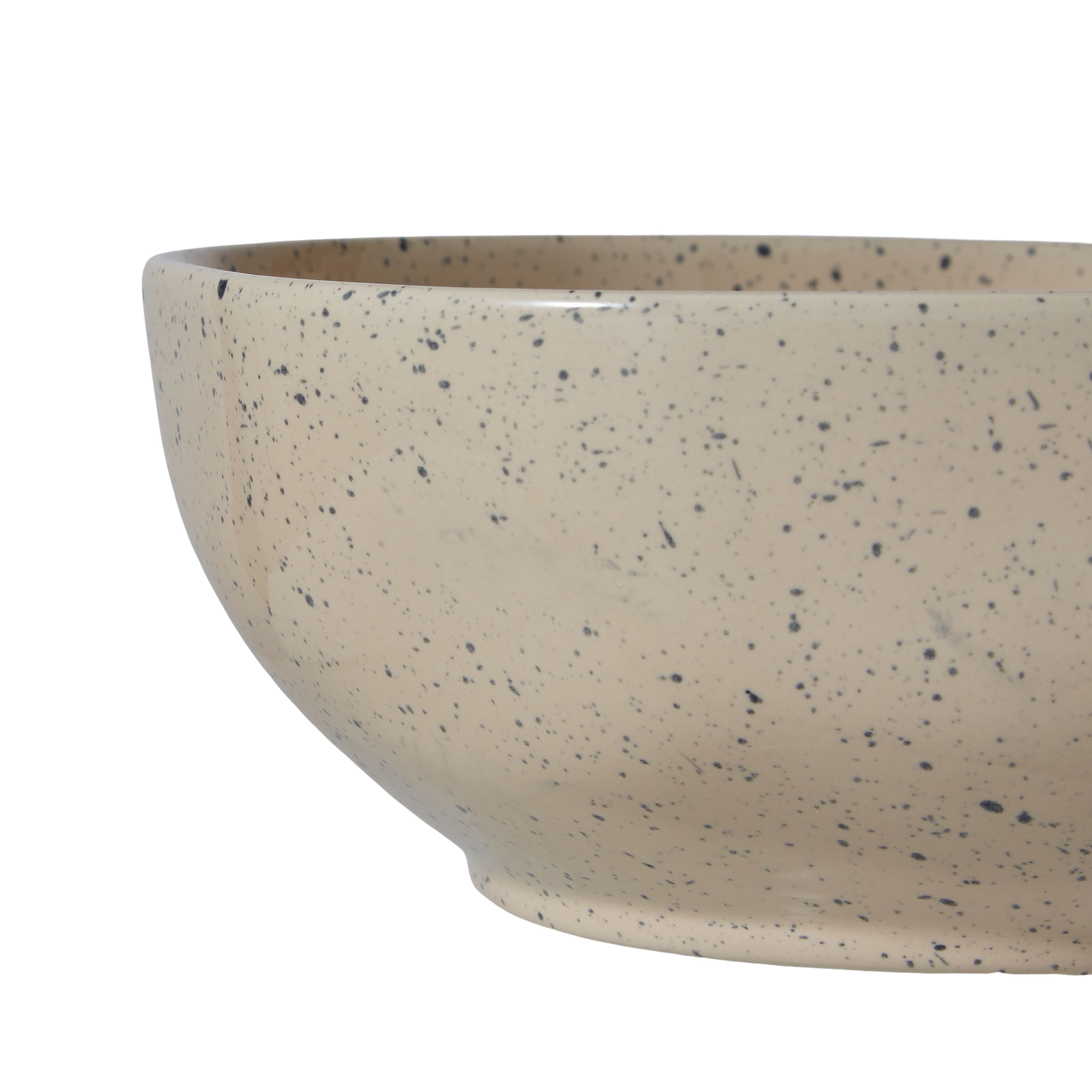 Organic Glazed Bowl - Antique White-Dining & Entertaining-Amalfi-The Bay Room