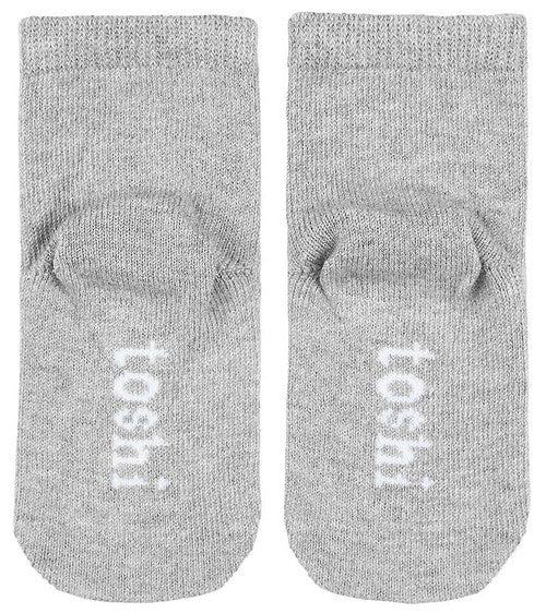 Organic Socks Ankle Dreamtime Ash-Shoes & Socks-Toshi-The Bay Room