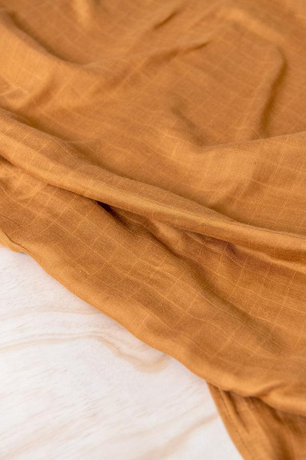 Organic Swaddle - Caramel-Nursery & Nurture-Kiin-The Bay Room