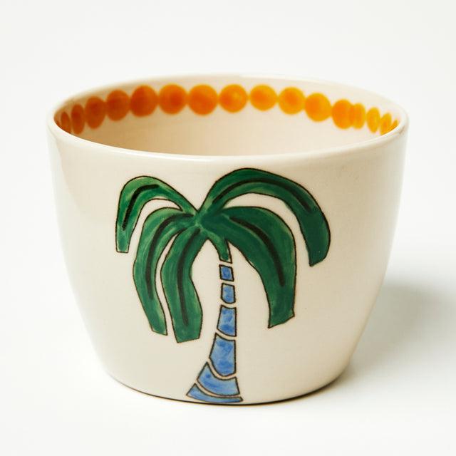 Palm Trees Cup Large-Decor Items-Jones & Co-The Bay Room