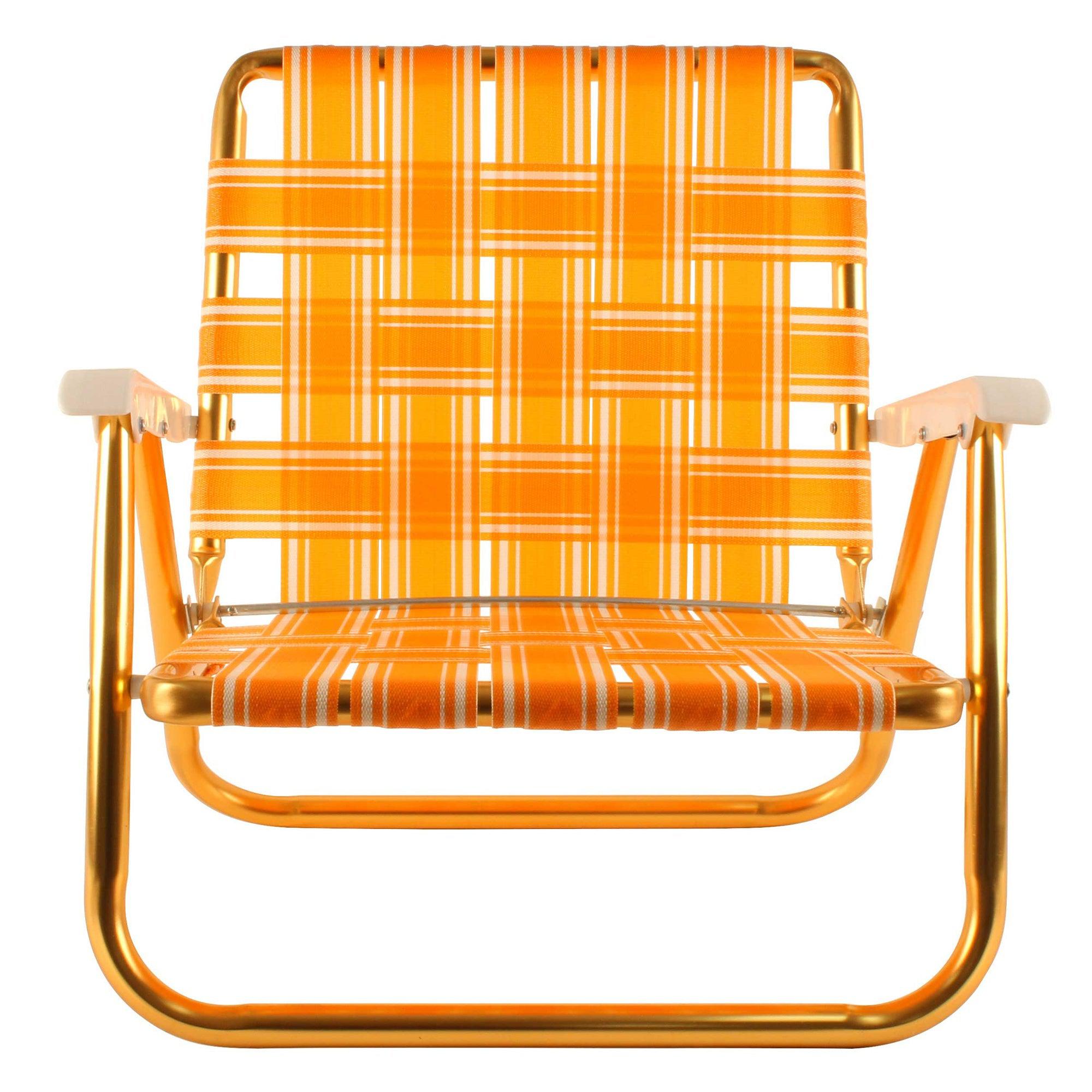 Retro Beach Chair - Mango-Travel & Outdoors-Good Vibes-The Bay Room