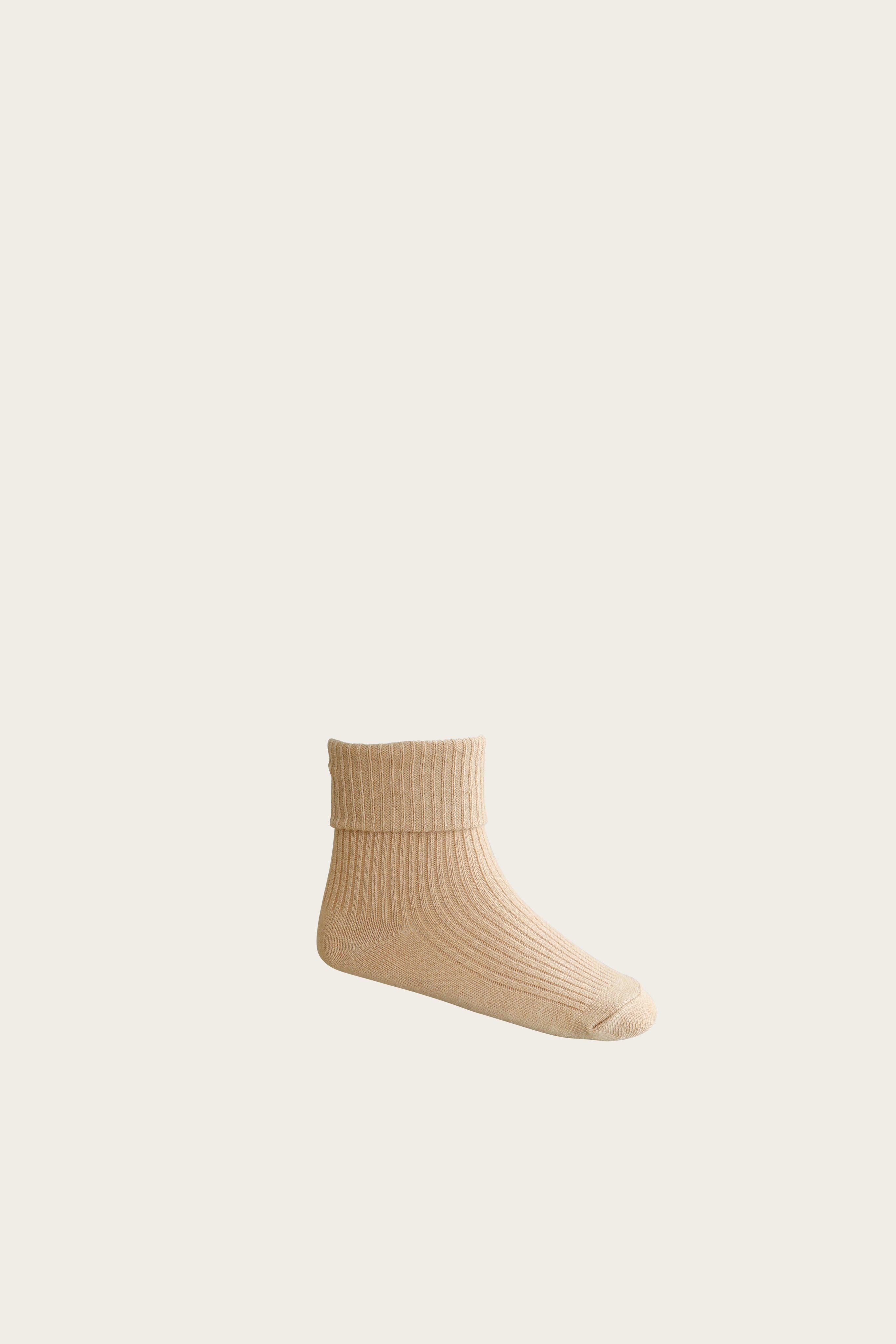 Ribbed Socks - Croissant-Shoes & Socks-Jamie Kay-The Bay Room