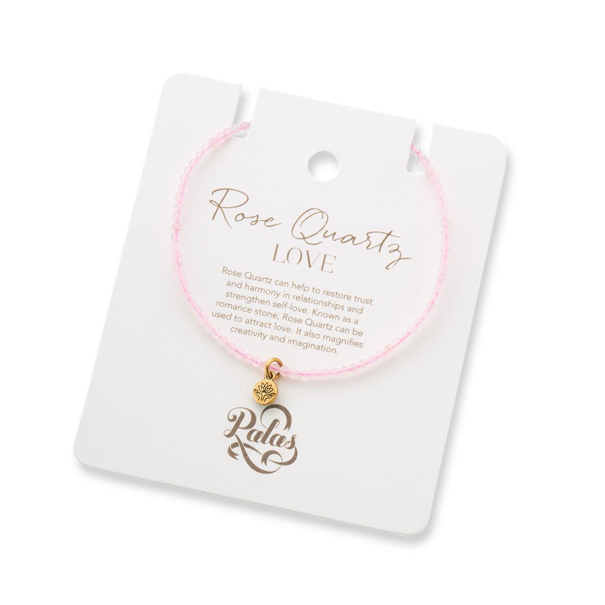 Rose Quartz Celestial Gem Bracelet-Jewellery-Palas-The Bay Room