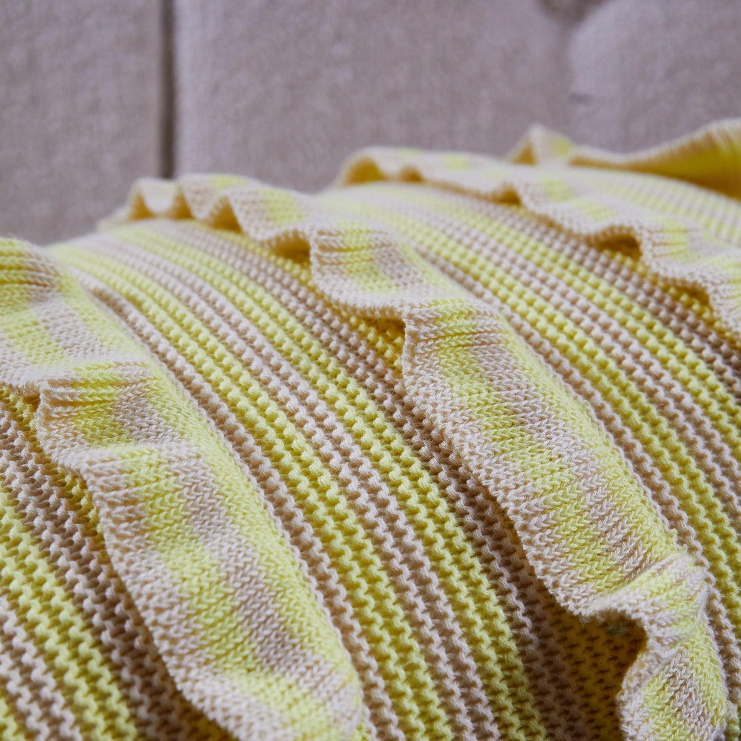 Skipton Knit Cushion - Splice-Soft Furnishings-Sage & Clare-The Bay Room