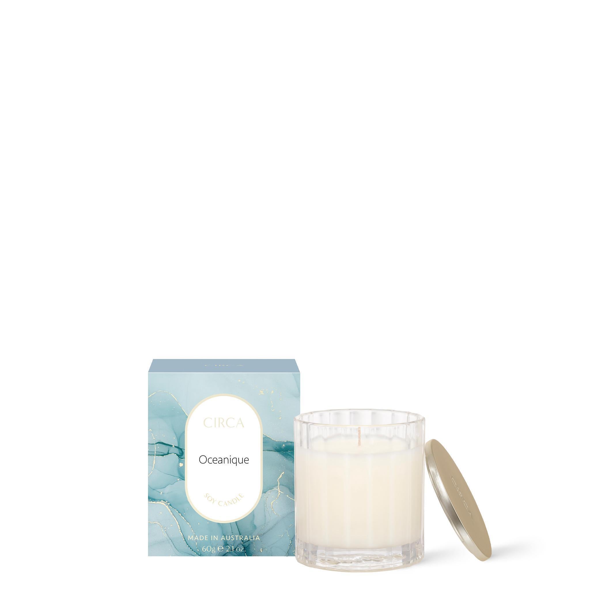 Soy Candle 60g - Asst Fragrance-Candles & Fragrance-Circa-Oceanique-The Bay Room