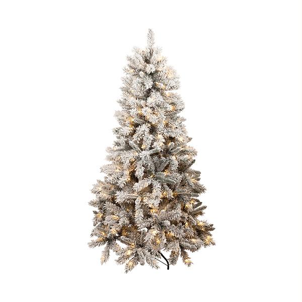 Thredbo Flocked Tree with/260 LED - 180cm-Christmas-Pure Homewares-The Bay Room