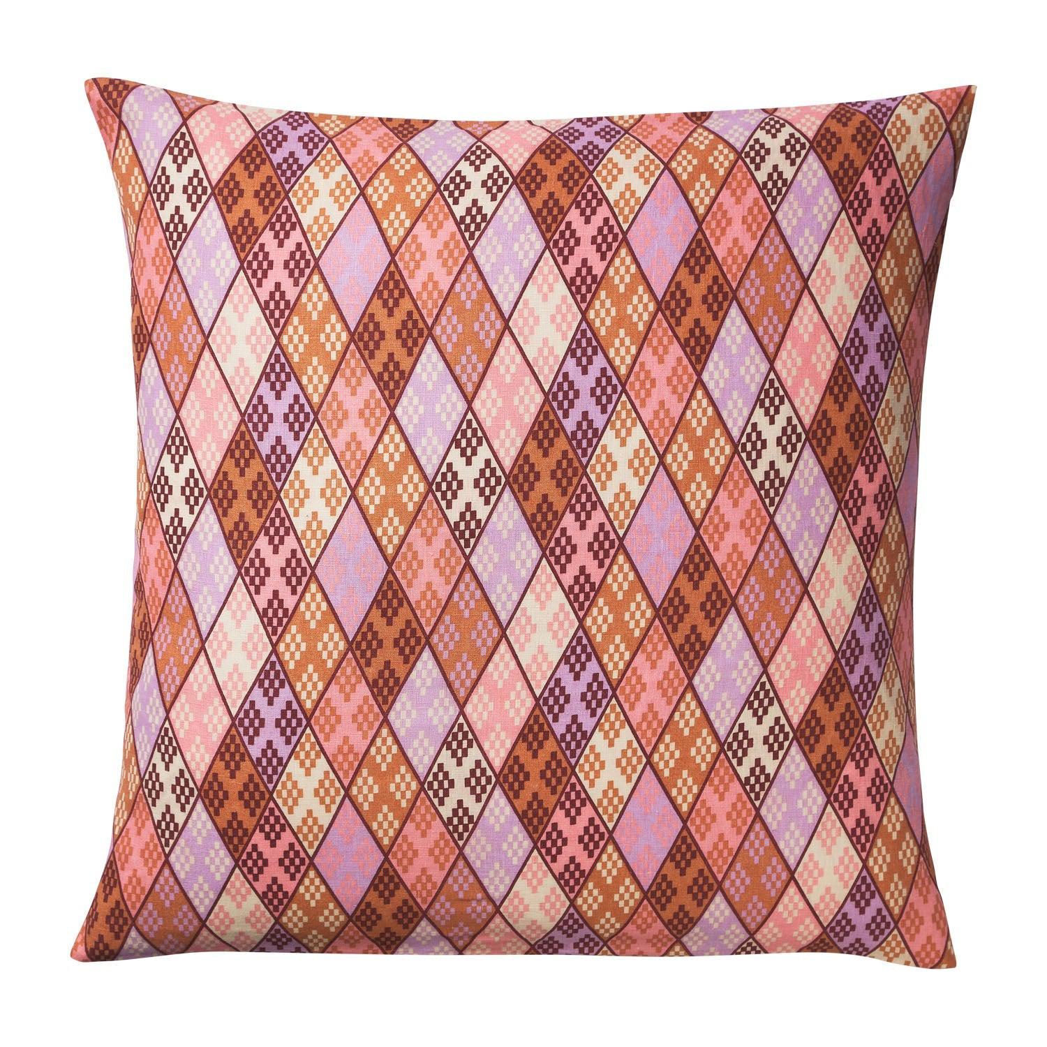 Viola Linen Euro Pillowcase Set-Soft Furnishings-Sage & Clare-The Bay Room