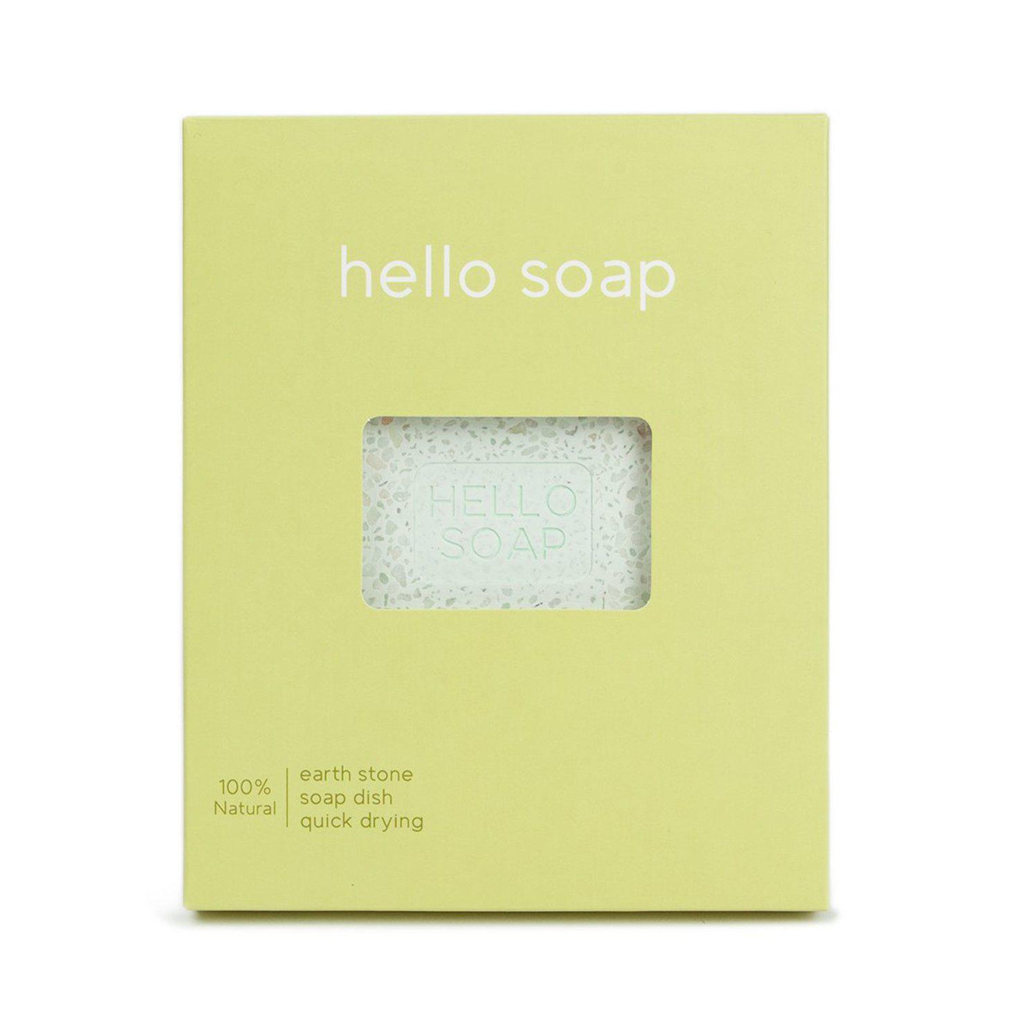 Hello Soap Dish - Green-Decor Items-Kalastyle-The Bay Room