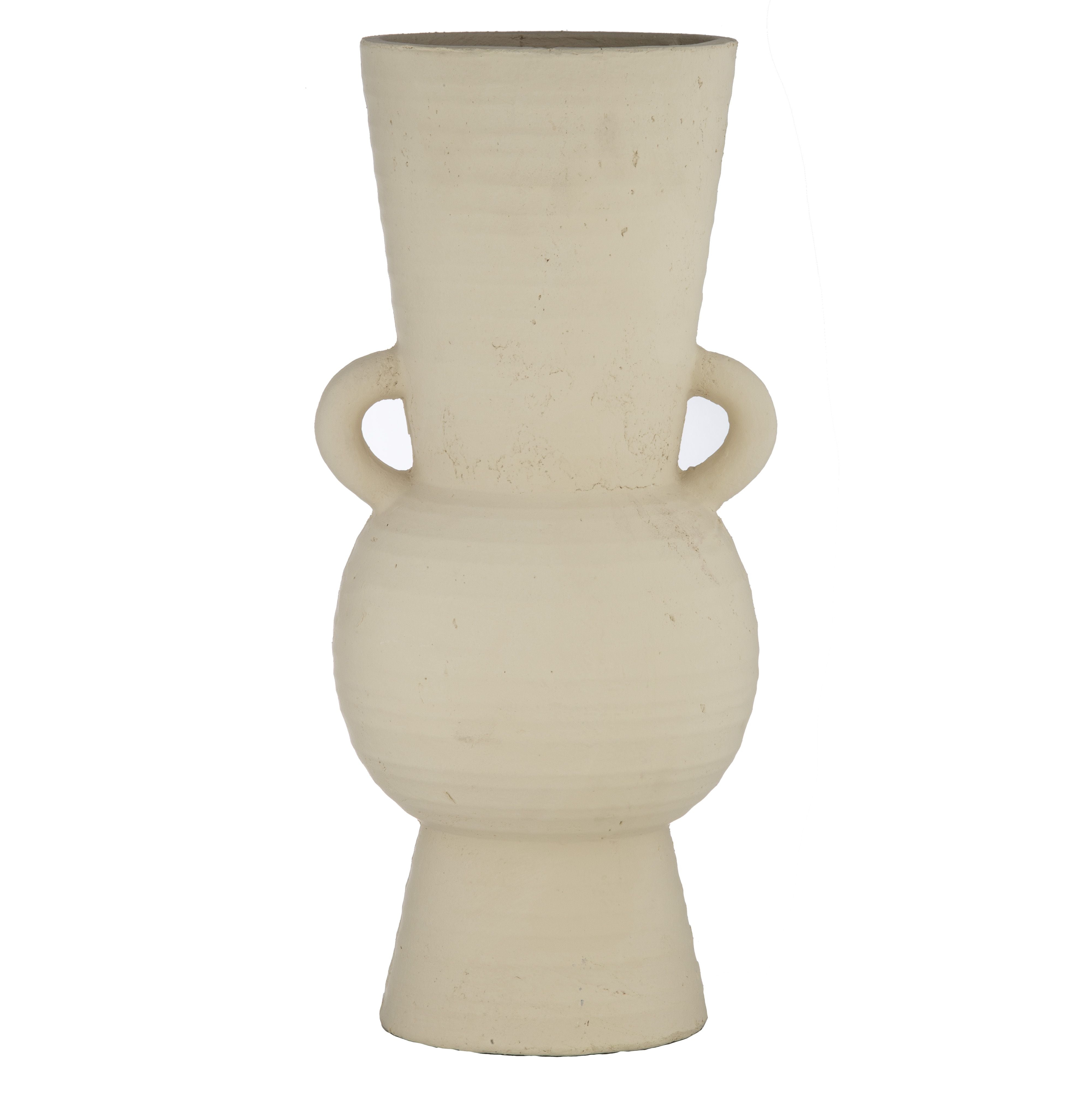 Toscana Tall Pot - Beige - Large-Pots, Planters & Vases-Rogue Home-The Bay Room